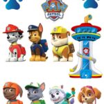 A4 tortaostya szett – Mancs őrjárat 3