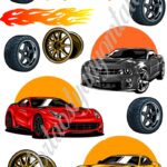 A4 tortaostya szett – Autós