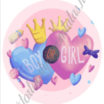 A4 tortaostya szett – Babaváró 1