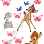 A4 tortaostya szett – Bambi 2