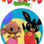 A4 tortaostya szett – Bing nyuszi 1