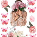 A4 tortaostya szett – Csajos 4