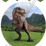 A4 tortaostya szett – Dinoszauruszok 3