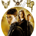 A4 tortaostya szett – Harry Potter 1