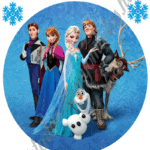 A4 tortaostya szett – Jégvarázs 1