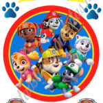 A4 tortaostya szett – Mancs őrjárat 1