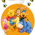 A4 tortaostya szett – Micimackó 2