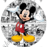 A4 tortaostya szett – Mickey 1