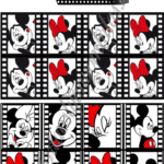 A4 tortaostya szett – Mickey & Minnie 2