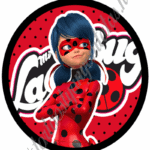 A4 tortaostya szett – Miraculous 2