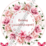 A4 tortaostya szett – Születésnap Női 1