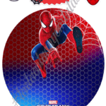 A4 tortaostya szett – Szuperhősök Pókember 2