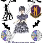 A4 tortaostya szett – Wednesday 2