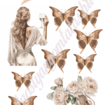 A4 tortaostya szett – Csajos 8