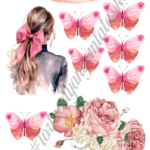 A4 tortaostya szett – Csajos 10