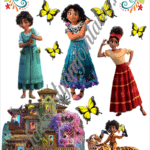 A4 tortaostya szett – Encanto 2