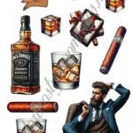 A4 tortaostya szett – Férfinak 3