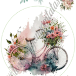 A4 tortaostya szett – Kerékpáros