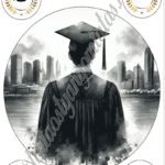 A4 tortaostya szett – Ballagás, diploma 2