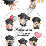 A4 tortaostya szett – Ballagás, irány a suli 2