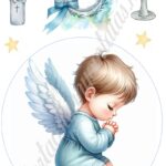 A4 tortaostya szett – Keresztelő 2