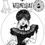 A4 tortaostya szett – Wednesday 4