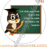 A4 tortaostya szett – Ballagás, irány a suli 3