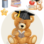 A4 tortaostya szett – Ballagás, irány a suli 4