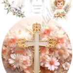 A4 tortaostya szett – Keresztelő 4