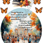 A4 tortaostya szett – Ballagás, irány a suli 5