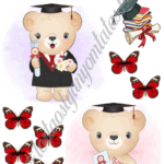 A4 tortaostya szett – Ballagás, irány a suli 6