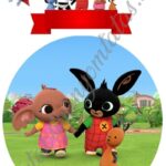 A4 tortaostya szett – Bing nyuszi 4