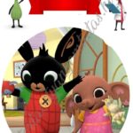 A4 tortaostya szett – Bing nyuszi 5