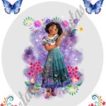 A4 tortaostya szett – Encanto 1