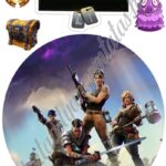 A4 tortaostya szett – Fortnite 3