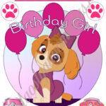 A4 tortaostya szett – Mancs őrjárat 4