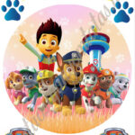 A4 tortaostya szett – Mancs őrjárat 7