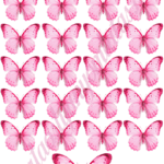 A4 tortaostya szett – Pillangós 1