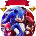 A4 tortaostya szett – Sonic 3