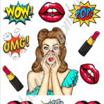 A4 tortaostya szett – Blow out the cake 1