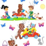 A4 tortaostya szett – Boribon 1