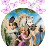 A4 tortaostya szett – Aranyhaj 1