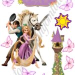 A4 tortaostya szett – Aranyhaj 2