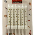 Szálas gyertya 6 db- os