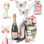 A4 tortaostya szett – Csajos 12