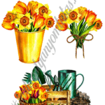 A4 tortaostya szett – Kertészkedés