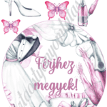 A4 tortaostya szett – Leánybúcsú