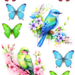 A4 tortaostya szett – Tavasz/Húsvét 04