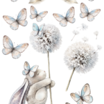 A4 tortaostya szett – Tavasz/Húsvét 25