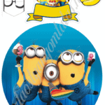 A4 tortaostya szett – Minyonok1